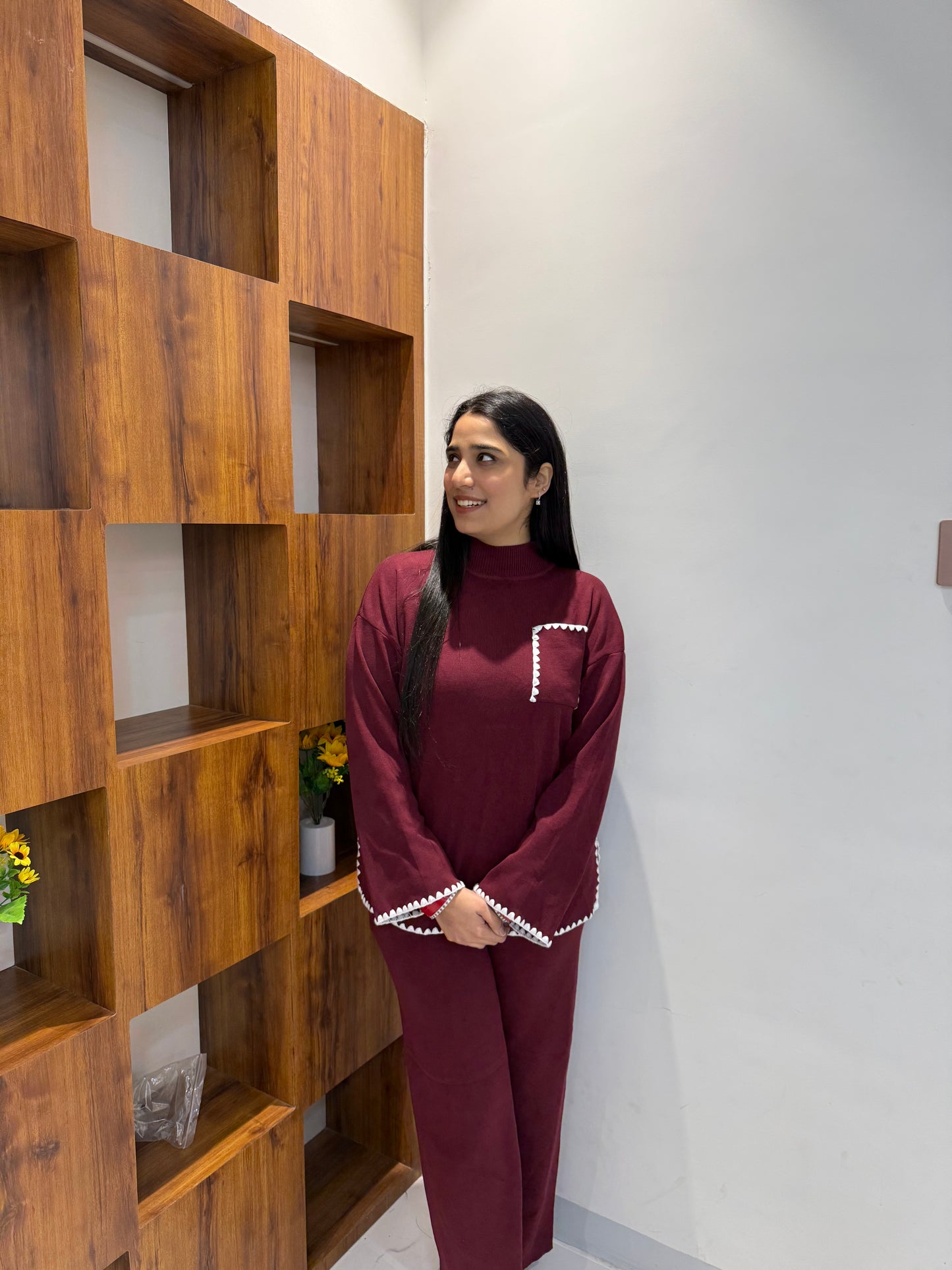 Korean Knitted Coord Set