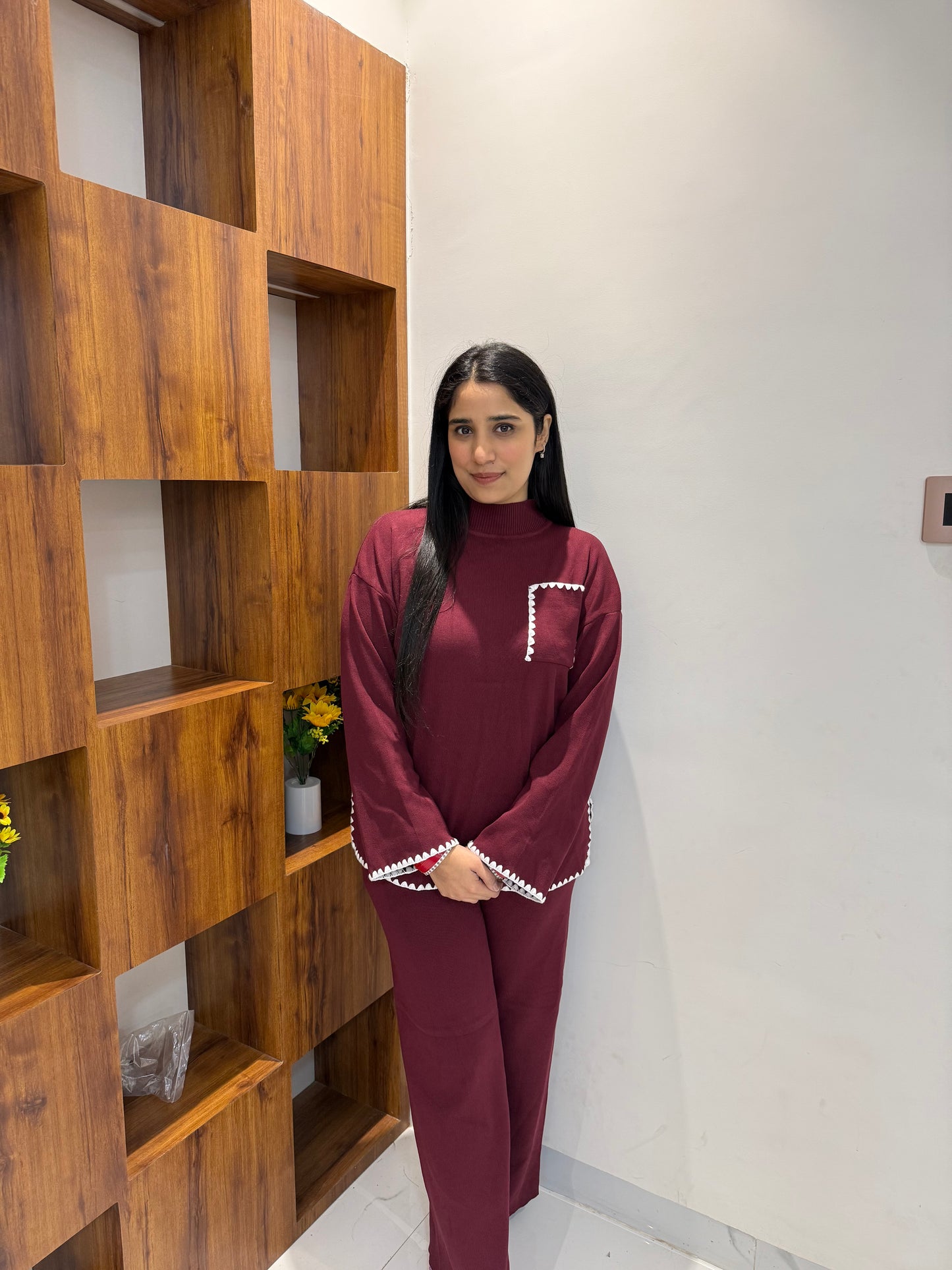 Korean Knitted Coord Set